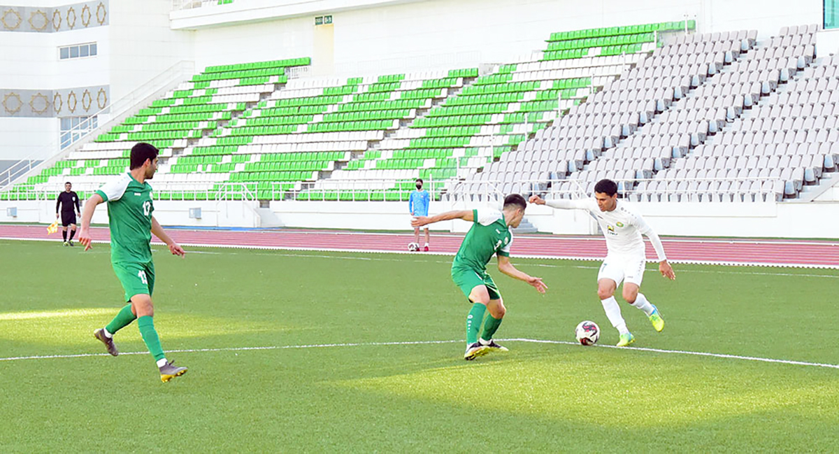 «Ahal» is at the forefront of the Turkmenistan football championship