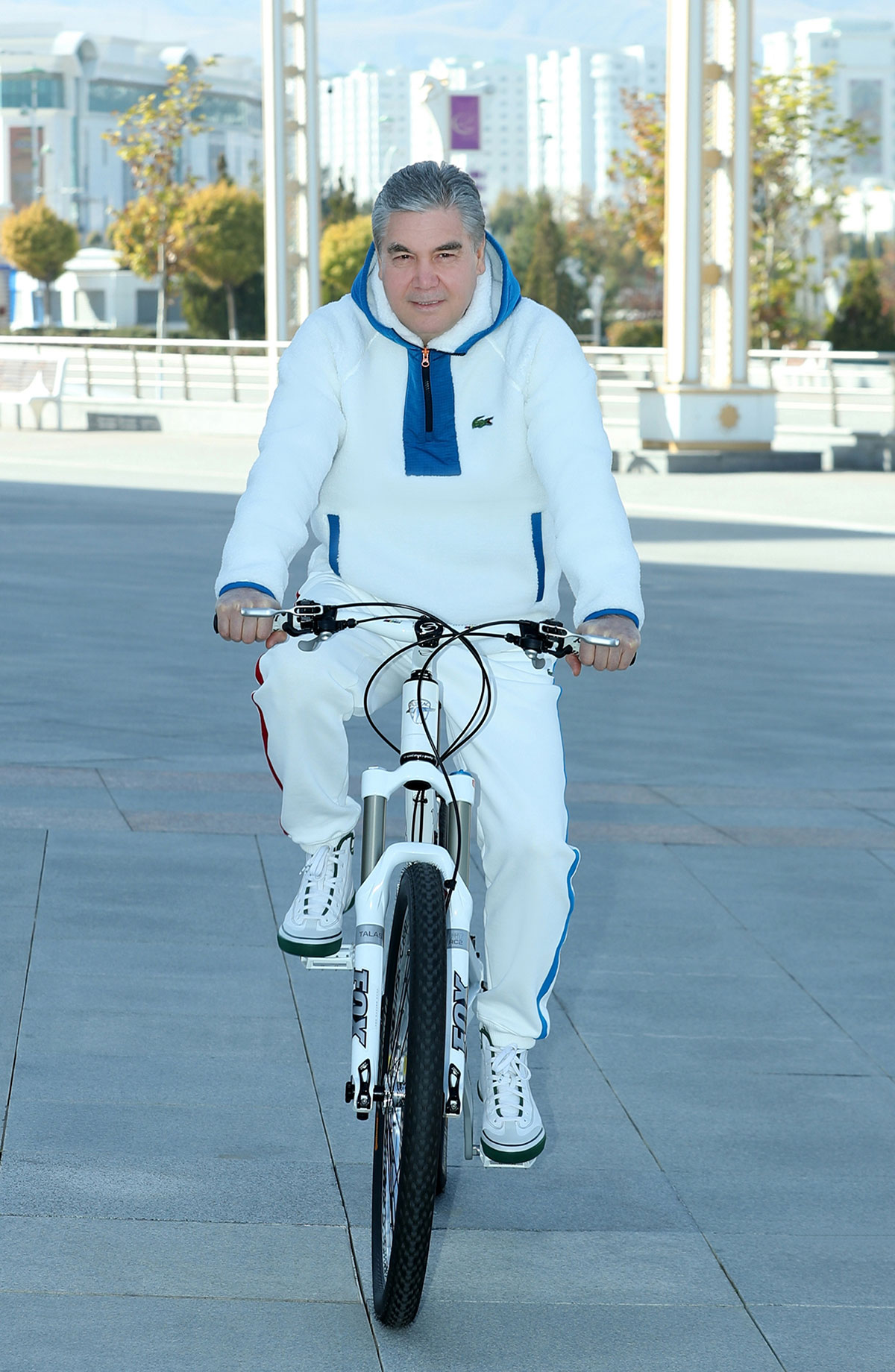 President of Turkmenistan visited the Olympic town of the capital