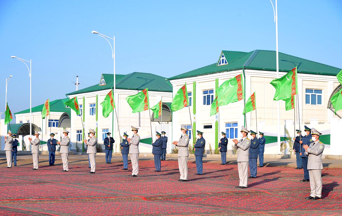 Täze ýaşaýyş jaýlarynyň açylyş dabarasy