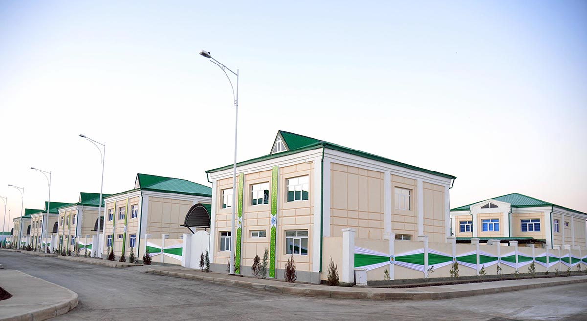 Täze ýaşaýyş jaýlarynyň açylyş dabarasy