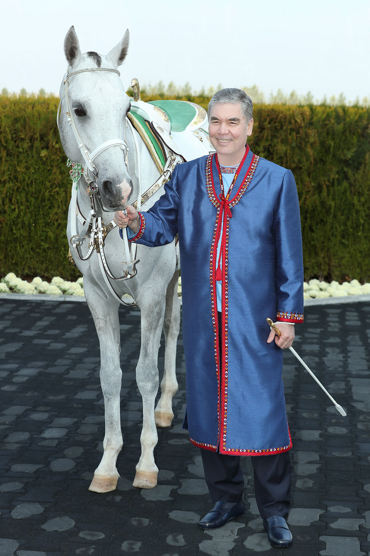 Milli Liderimiz Türkmenistanyň Prezidentiniň Ahalteke atçylyk toplumyna bardy