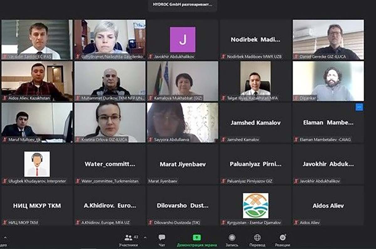 Обсужден Региональный документ по адаптации к изменениям климата