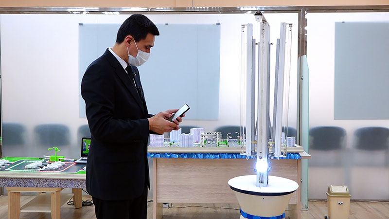 Täze tehnologiýlar halkyň hyzmatynda