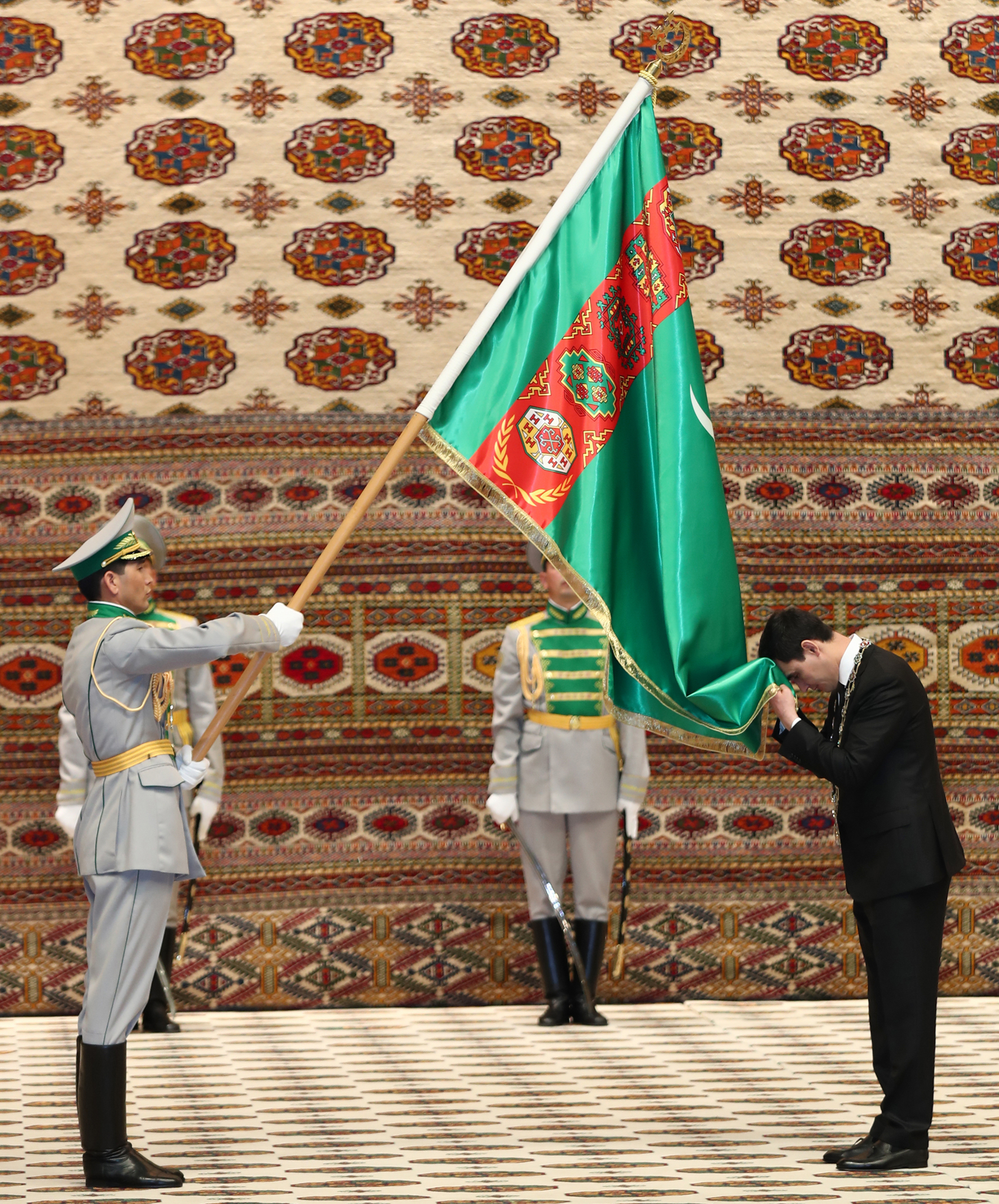 Solemn ceremony of inauguration of the President of Turkmenistan