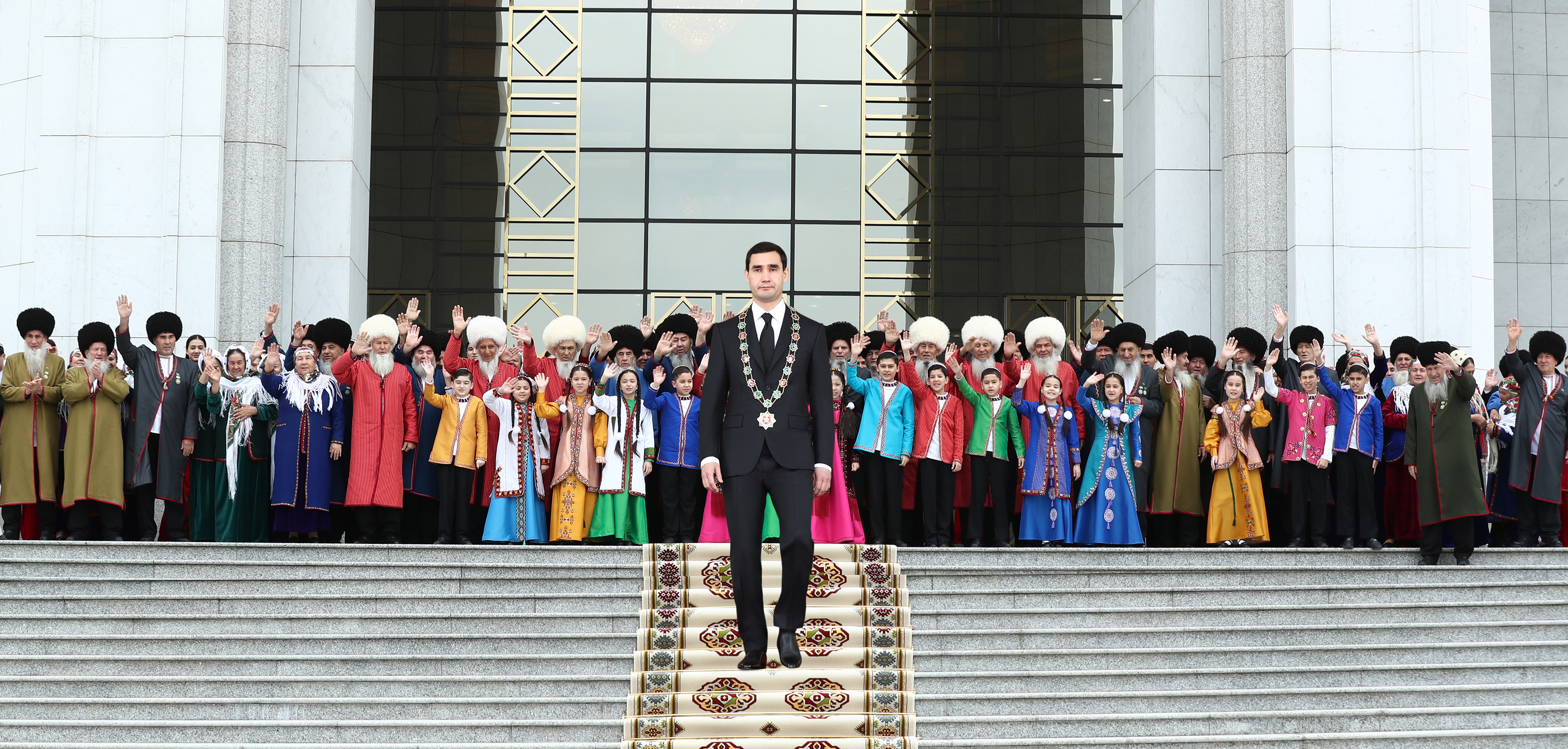 Solemn ceremony of inauguration of the President of Turkmenistan