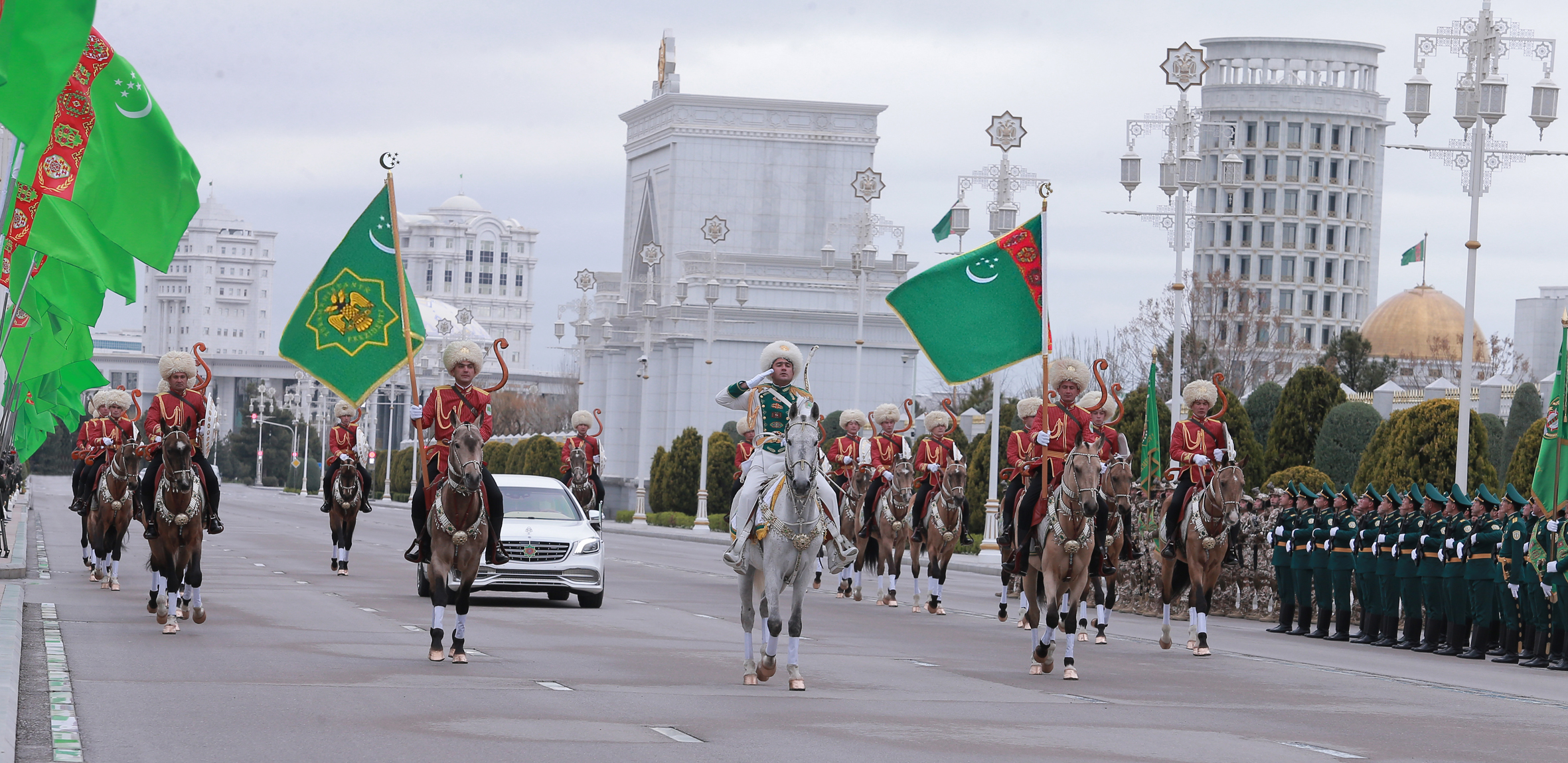 Solemn ceremony of inauguration of the President of Turkmenistan