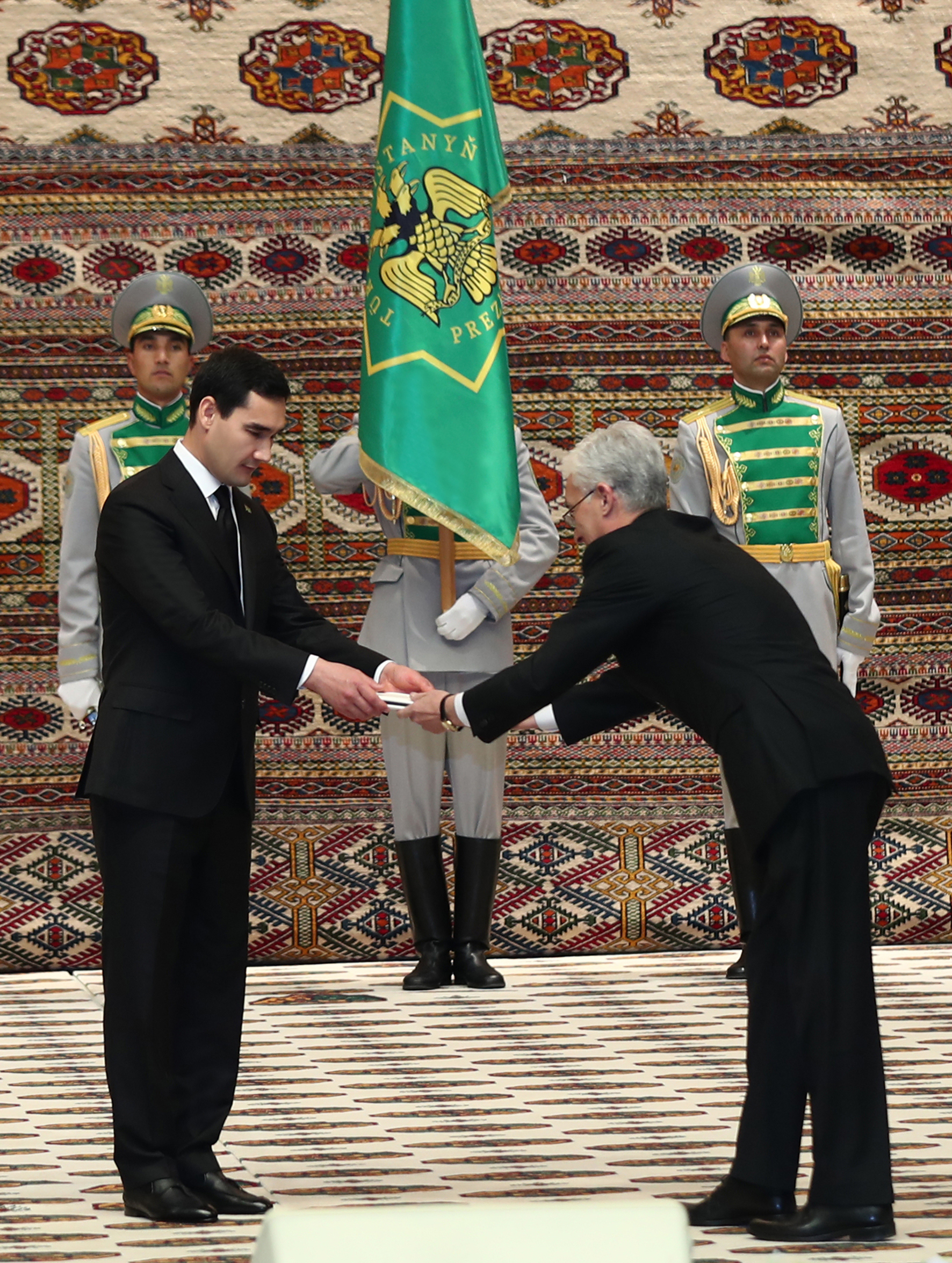 Solemn ceremony of inauguration of the President of Turkmenistan