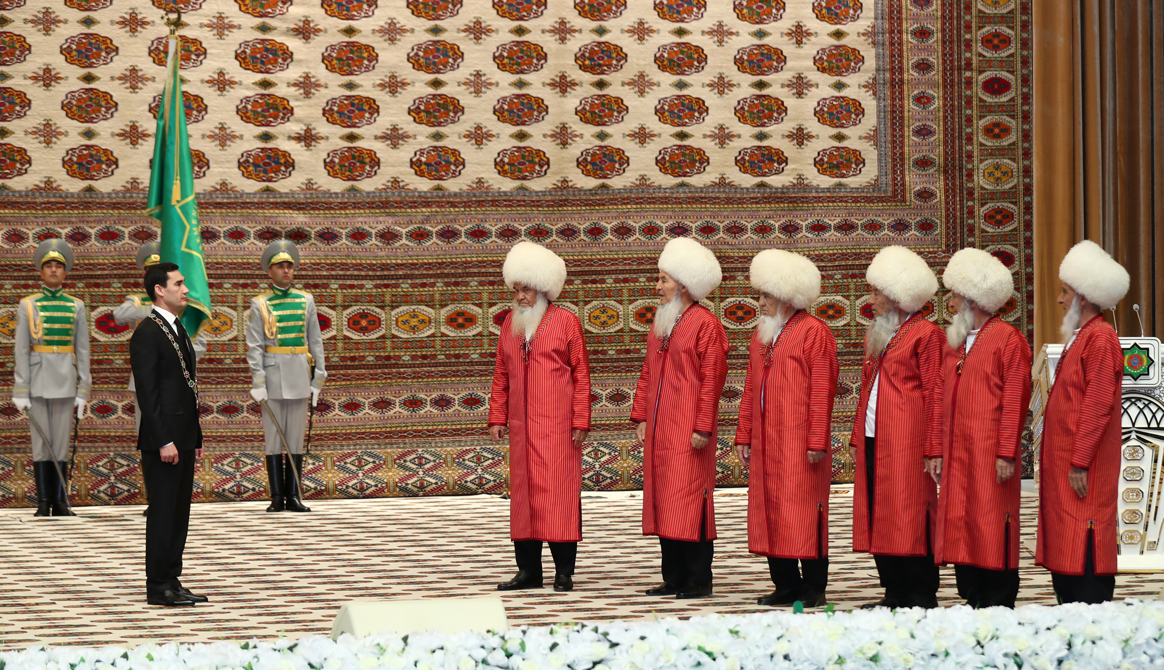 Solemn ceremony of inauguration of the President of Turkmenistan