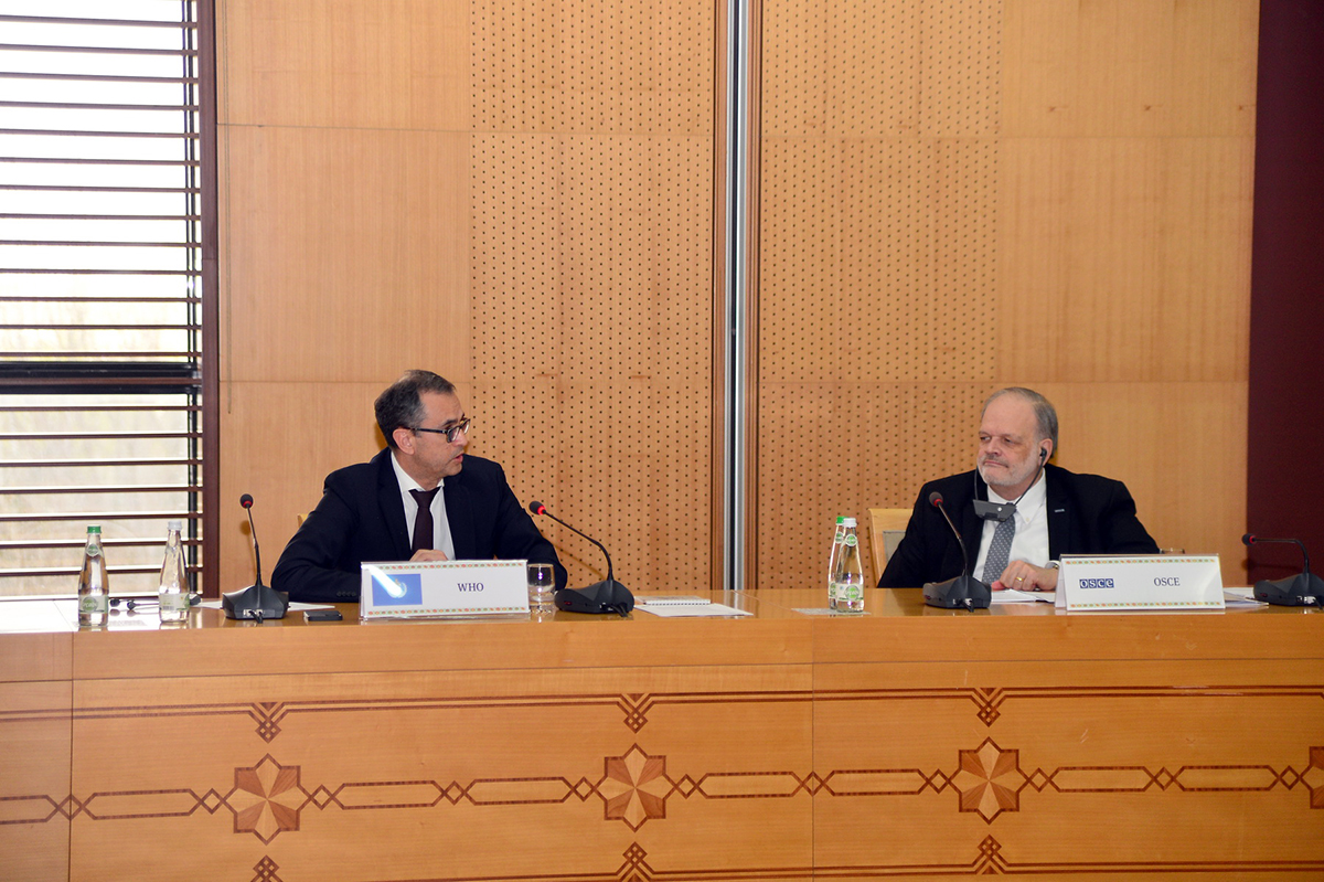 Брифинг в МИД Туркменистана