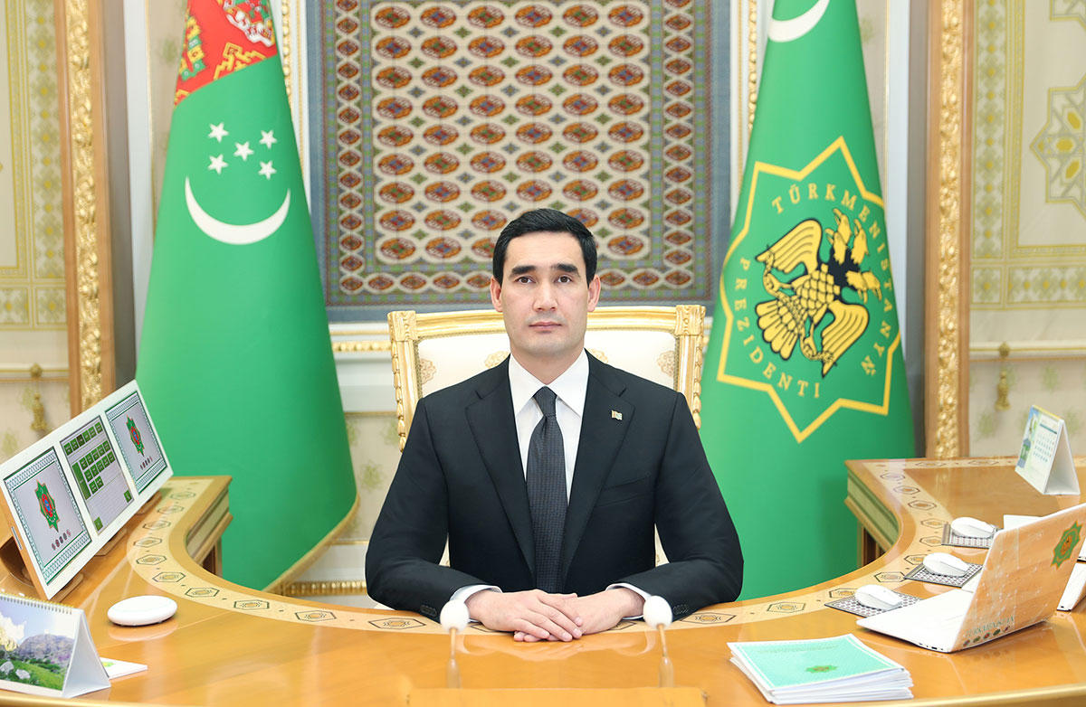 Türkmenistanyň Ministrler Kabinetiniň mejlisi