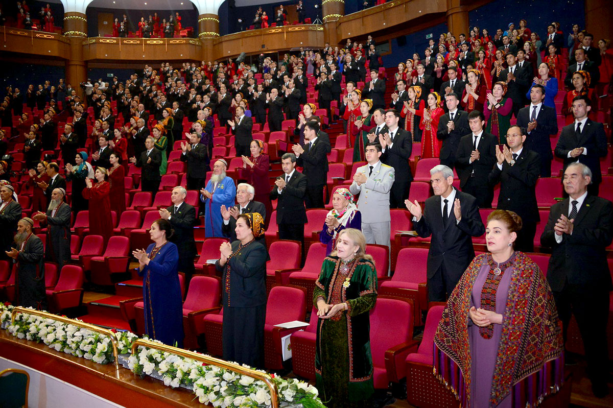 Gahryman Arkadagymyzyň «Ömrümiň manysy» atly kitabynyň tanyşdyrylyş dabarasy geçirildi