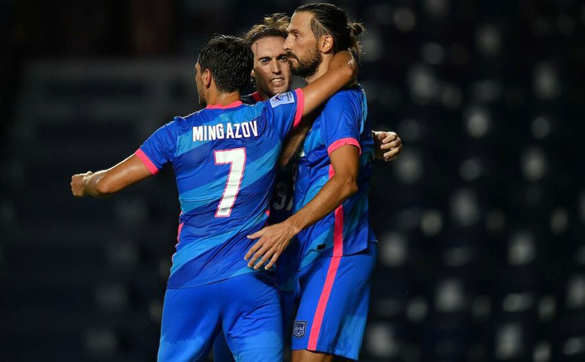 Turkmen footballer helped Hong Kong's Kitchee reach the playoffs of the AFC Champions League for the first time