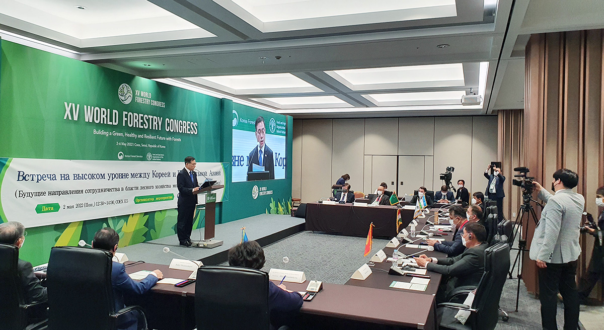 Turkmenistan delegation attended the XV World Forestry Congress in Seoul