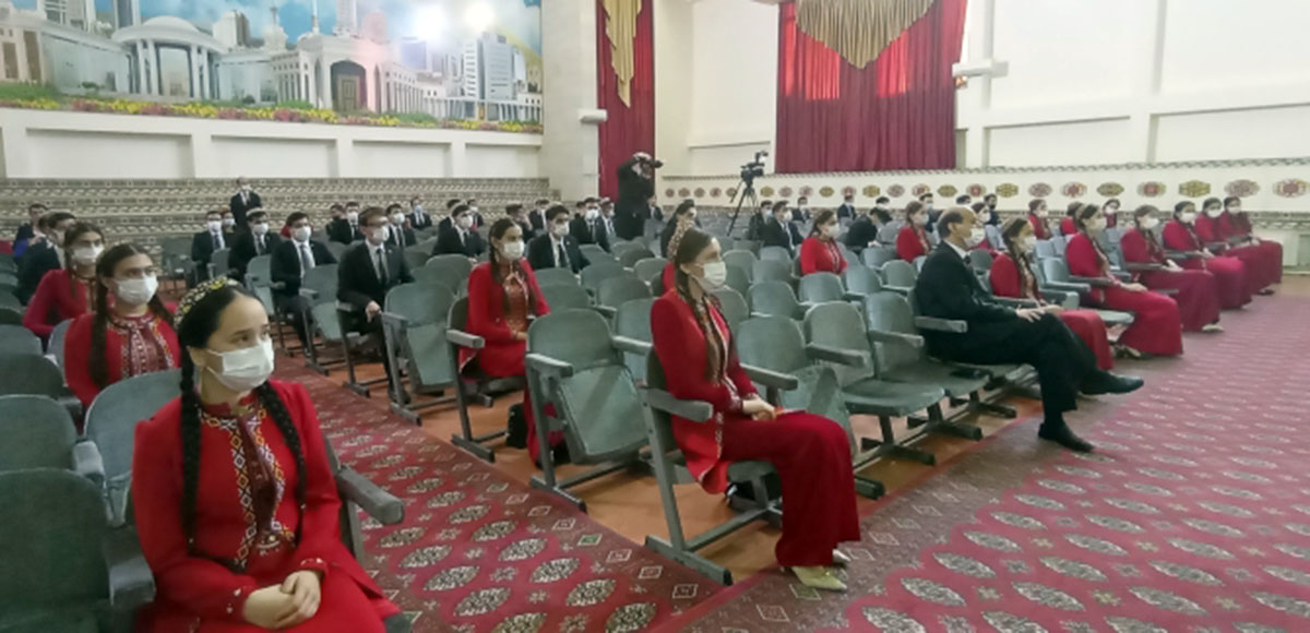 Концерт победителей конкурса «Konserwatoriyanyň zehinleri—2022»