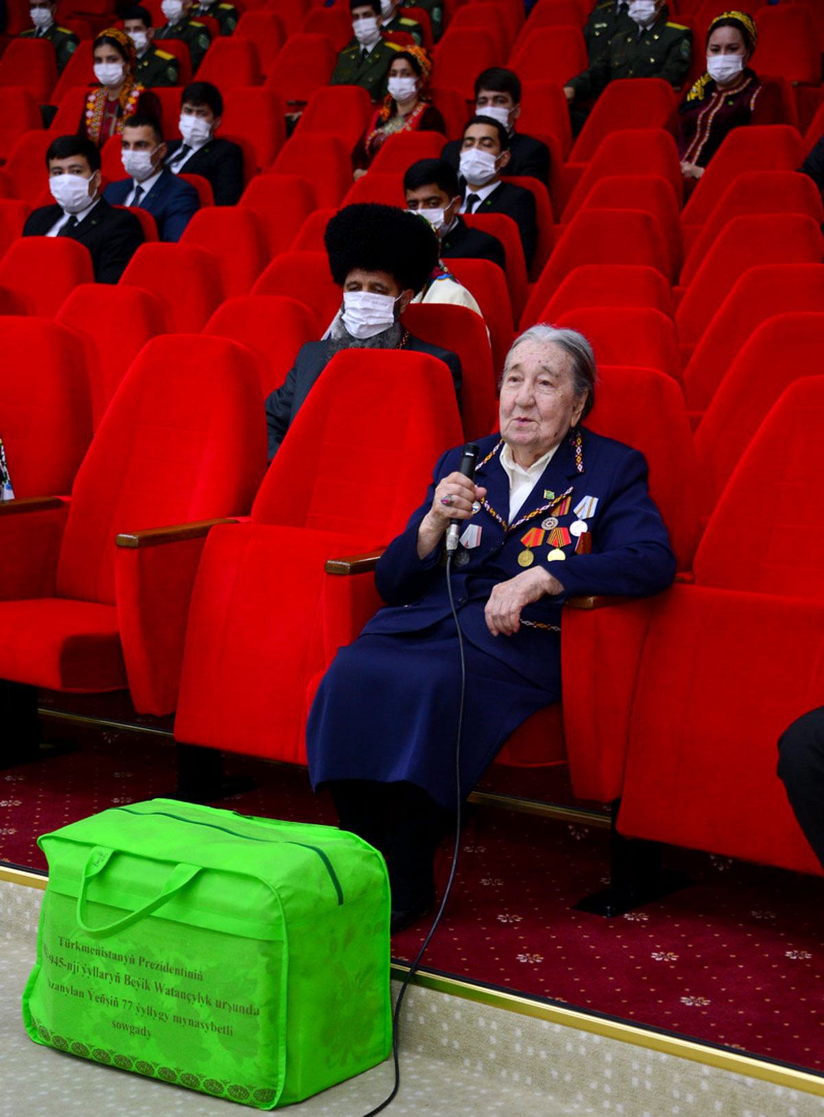 Beýik Ýeňişiň 77 ýyllygyna bagyşlanan dabaralar