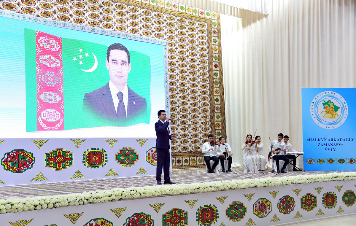 Beýik Ýeňişiň 77 ýyllygyna bagyşlanan dabaralar