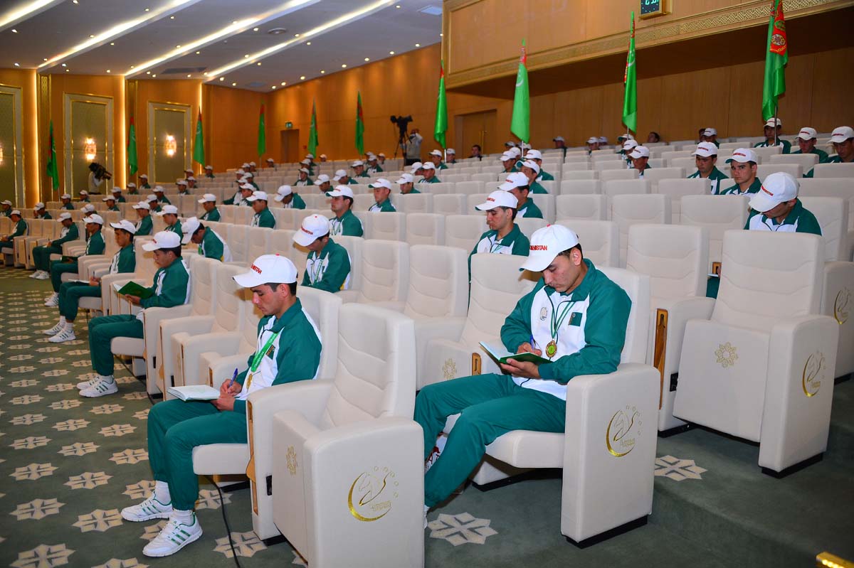 The head of Turkmenistan was elected President of the National Olympic Committee