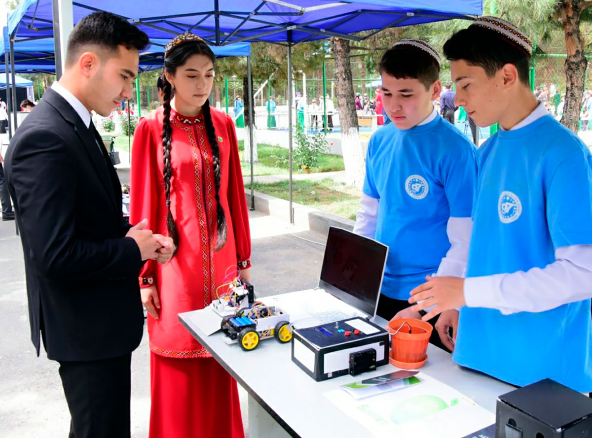 Young roboticists took part in competitions