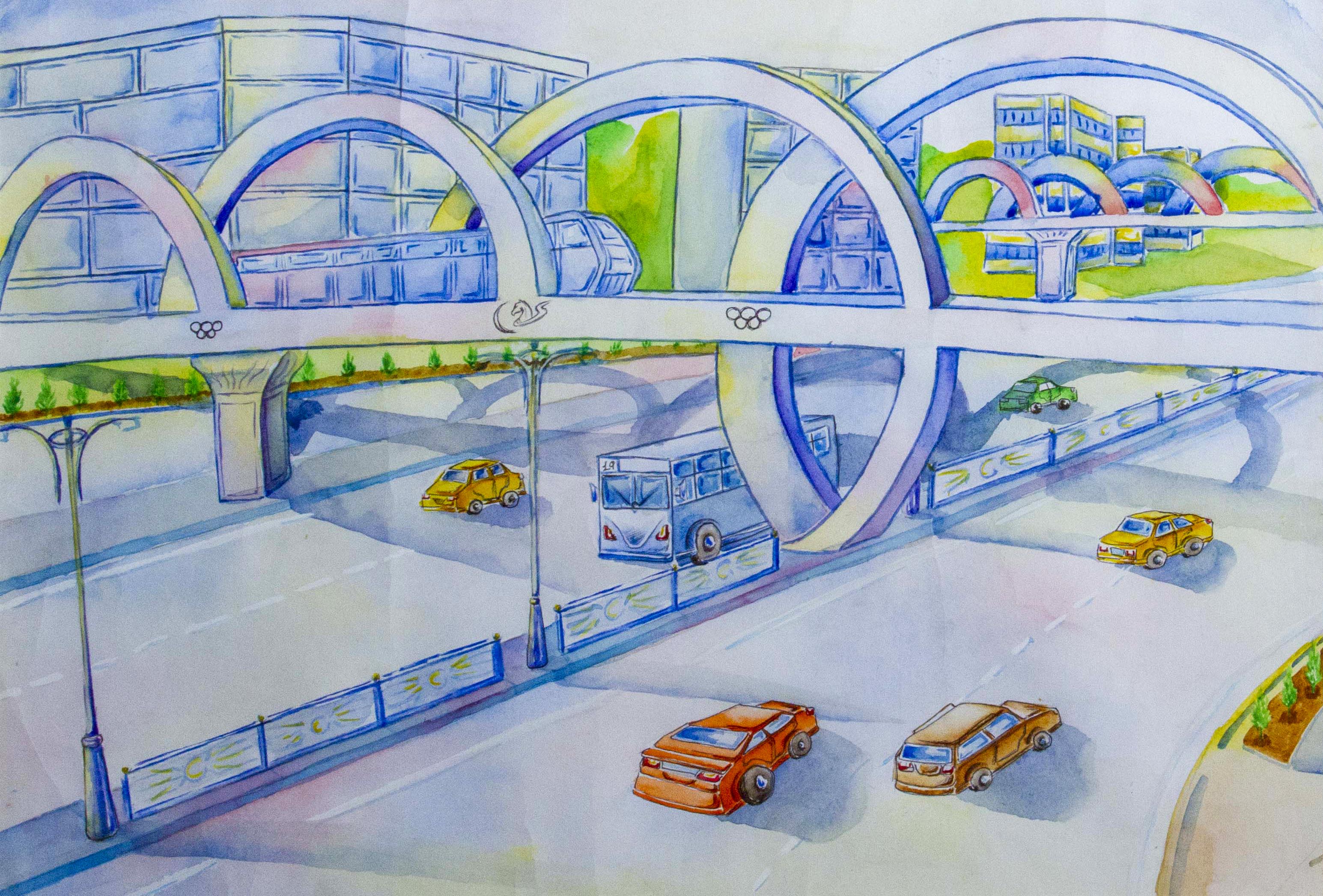 Çeperçilik mekdepleriniň uçurymlarynyň hoşlaşyk sergisi