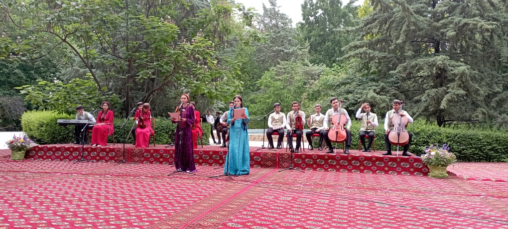 Halkara çagalar güni mynasybetli baýramçylyk konserti geçirildi