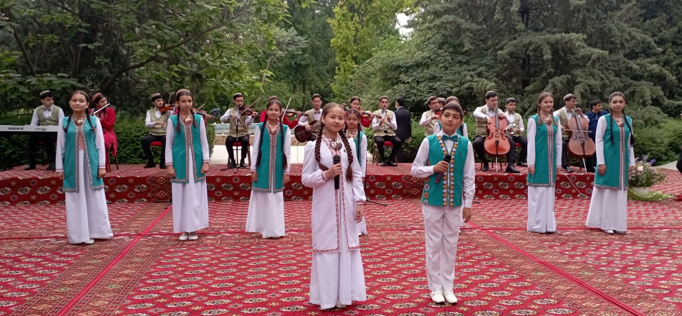 Halkara çagalar güni mynasybetli baýramçylyk konserti geçirildi