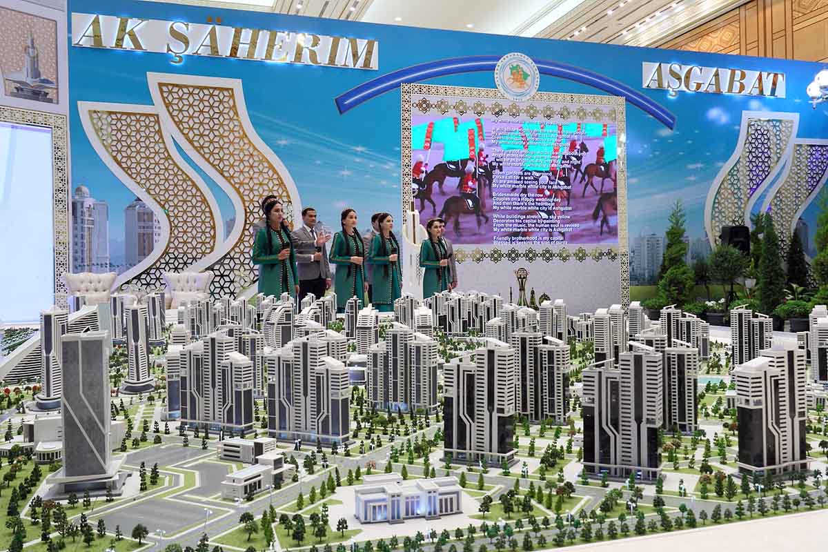 “Ak şäherim Aşgabat” atly XXI köpugurly halkara sergi