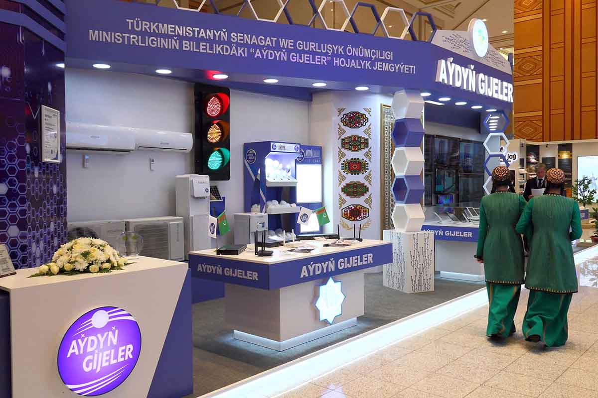 “Ak şäherim Aşgabat” atly XXI köpugurly halkara sergi