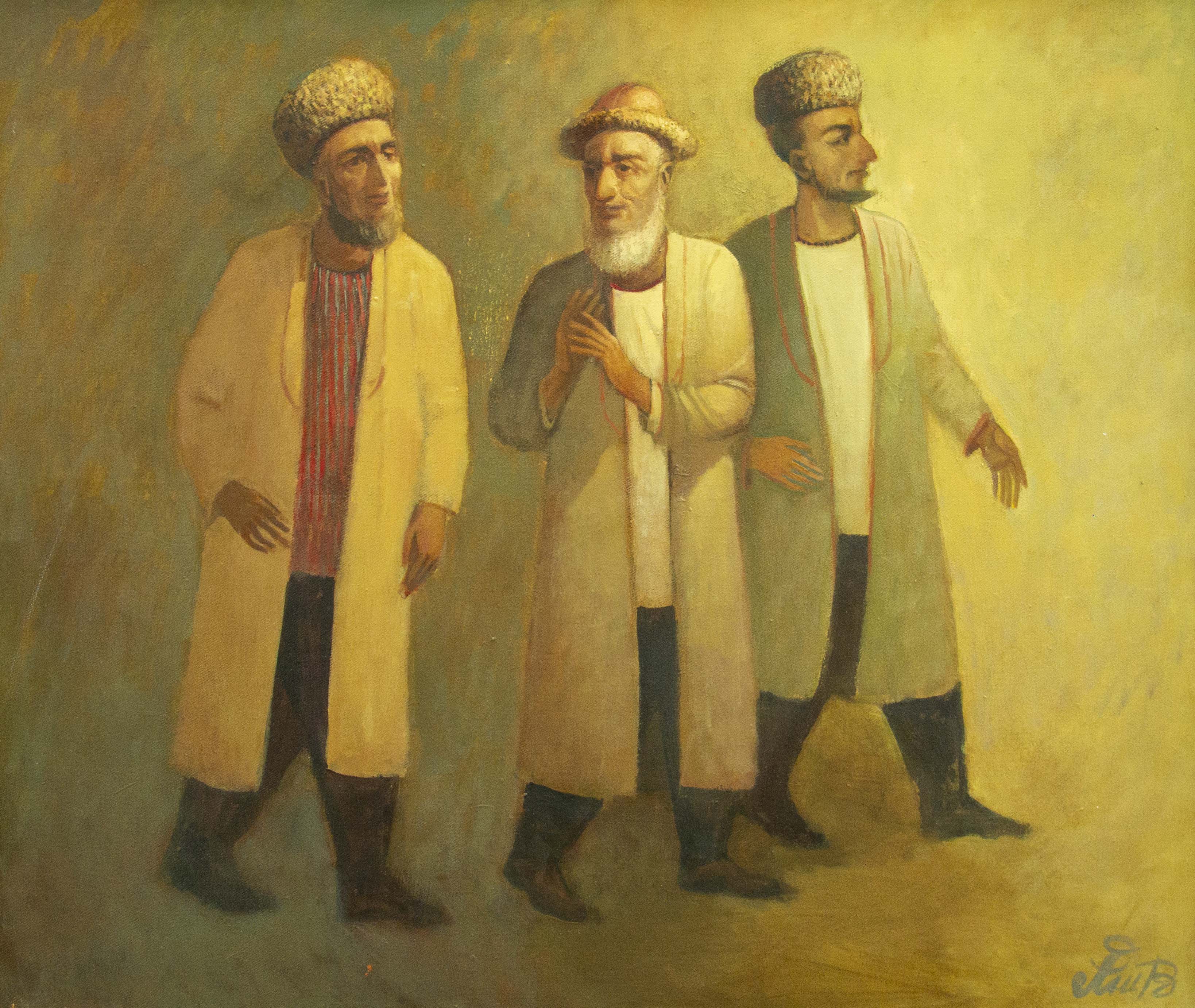 Сразу две персональные выставки художников Мураталиевых - отца и сына