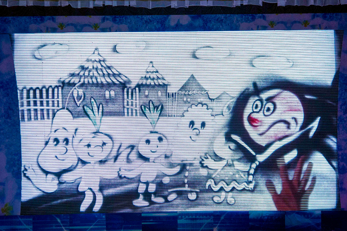 И вновь Расул Клычев, на этот раз - с Чиполлино!