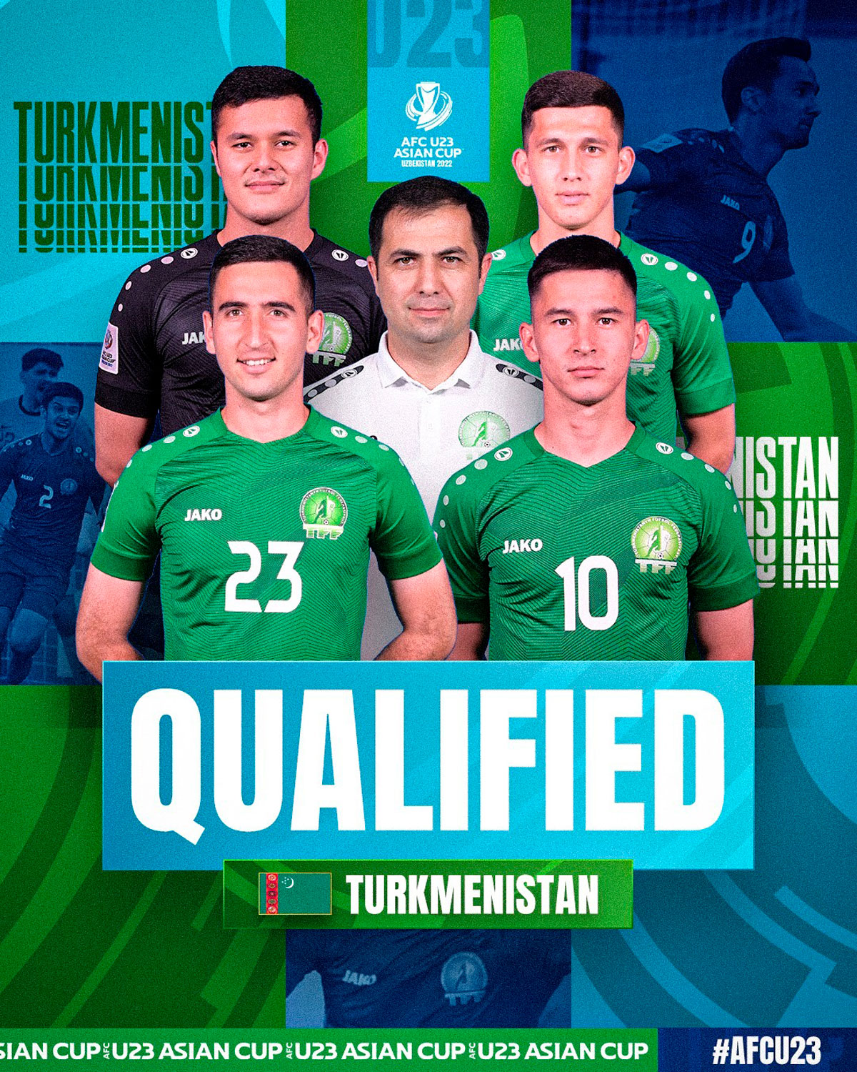 Ahmet Agamyradow: «Türkmen futbolçylarynyň Aziýa (U-23) Kubogynyň «playoff» tapgyryna çykmagy, has belent sepgit barada oýlanmak üçin gowy itergidir»