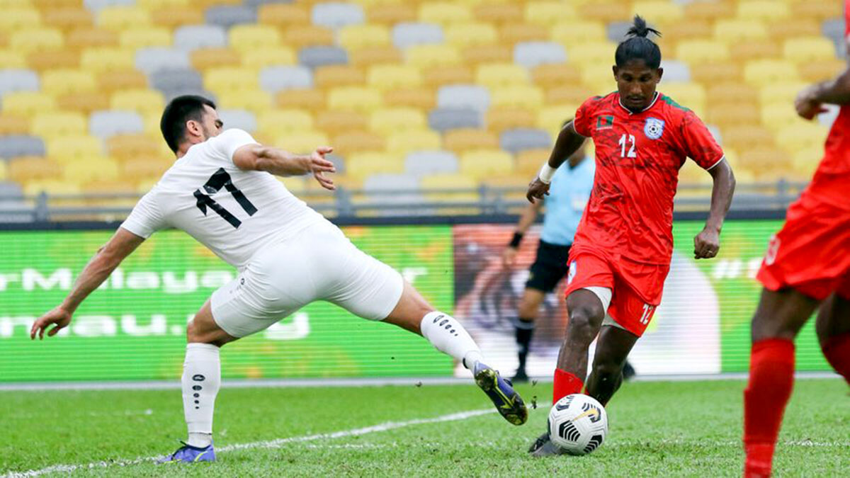 Türkmenistan Aziýa-2023 Kubogynyň saýlama oýnunda Bangladeşi utdy