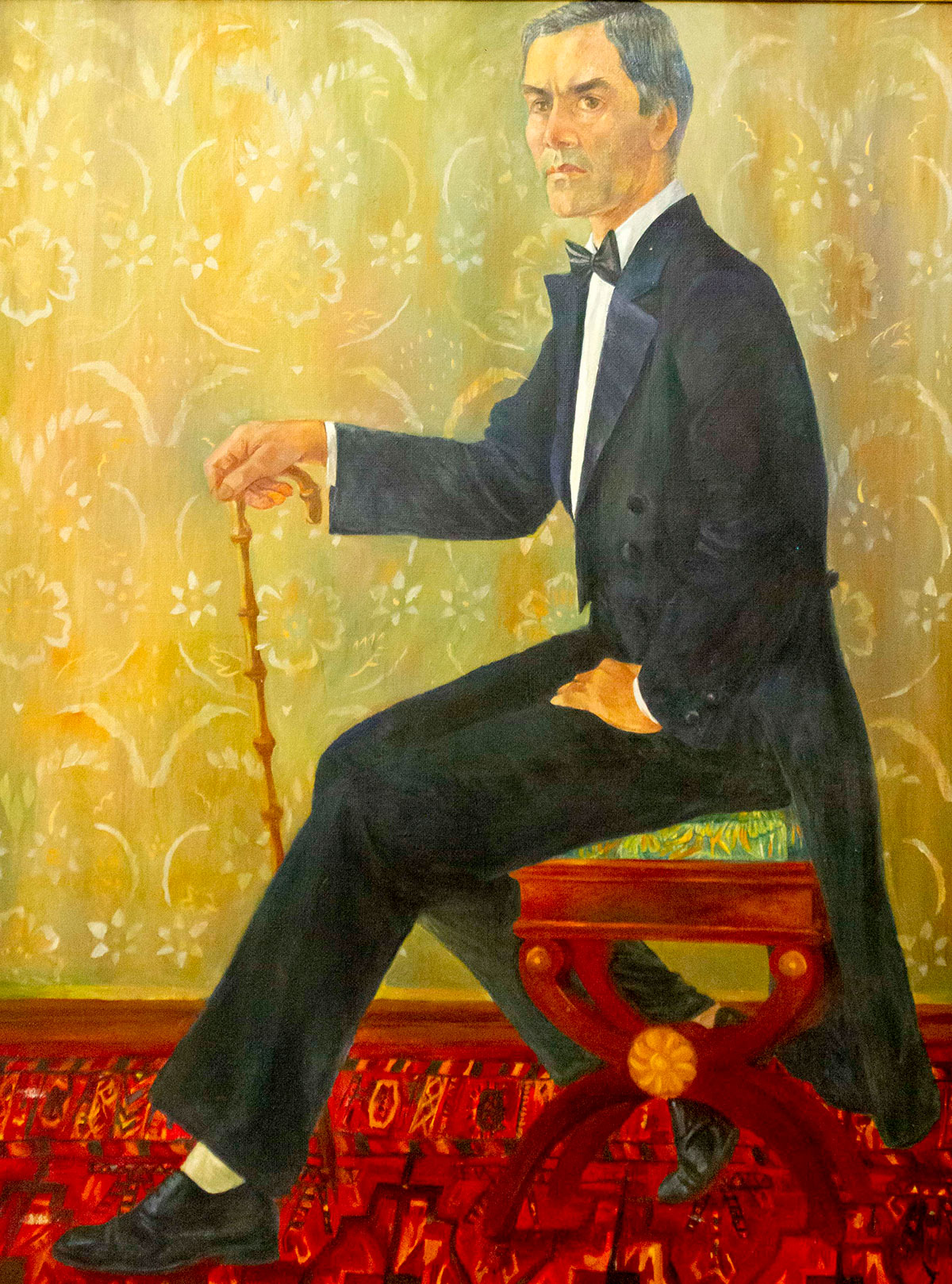 Герои выставки – талантливые личности, увековеченные в красках и бронзе