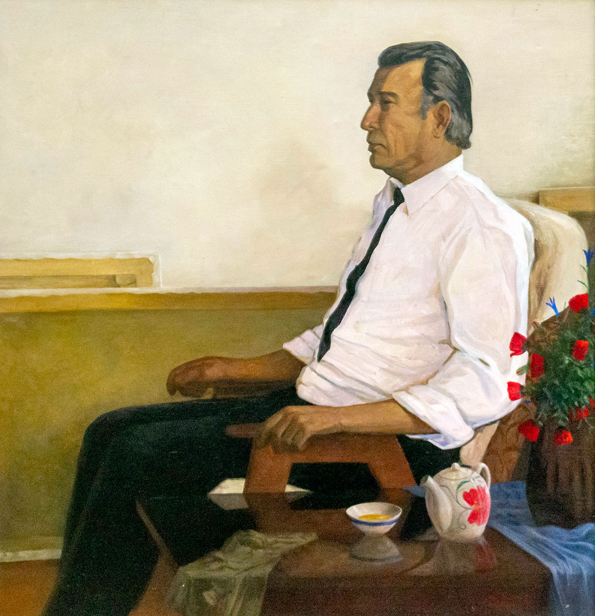 Герои выставки – талантливые личности, увековеченные в красках и бронзе