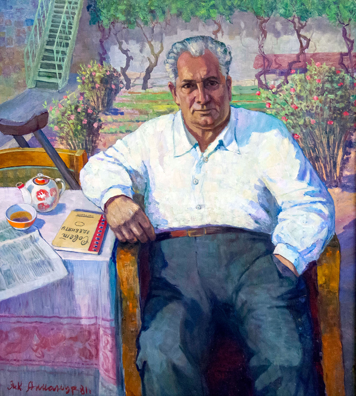 Герои выставки – талантливые личности, увековеченные в красках и бронзе