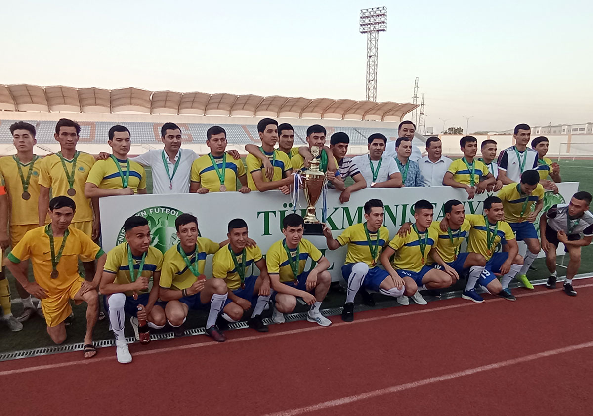 «Daşoguz» topary Daşoguz welaýatynyň futbol boýunça Kubogyny eýeledi