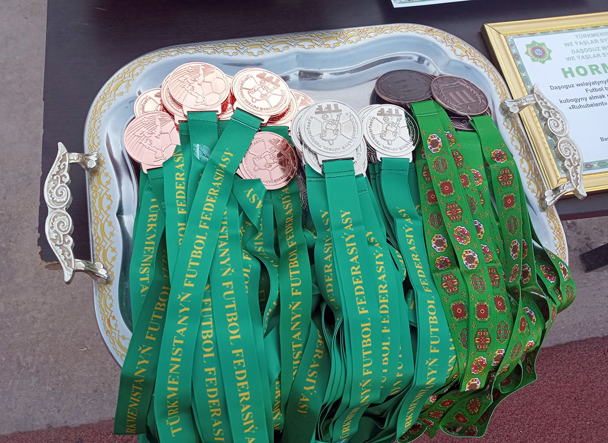 «Daşoguz» topary Daşoguz welaýatynyň futbol boýunça Kubogyny eýeledi