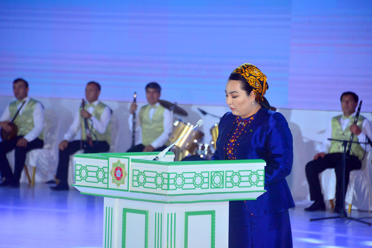 Во славу туркменского искусства эры Возрождения новой эпохи могущественного государства