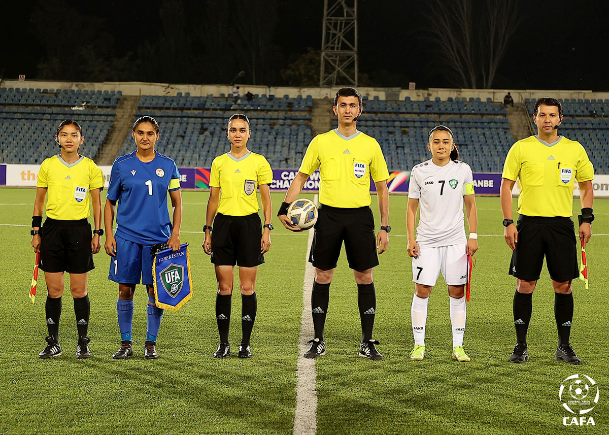 Täjigistanda geçýän CAFA-2022 zenanlaryň çempionatynda Türkmenistanyň we Gyrgyzystanyň toparlarynyň oýny 0:0 hasabynda deň tamamlandy