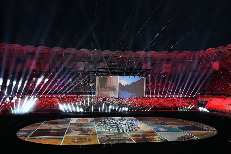 Туркменские спортсмены приняли участие в церемонии открытия V Игр исламской солидарности