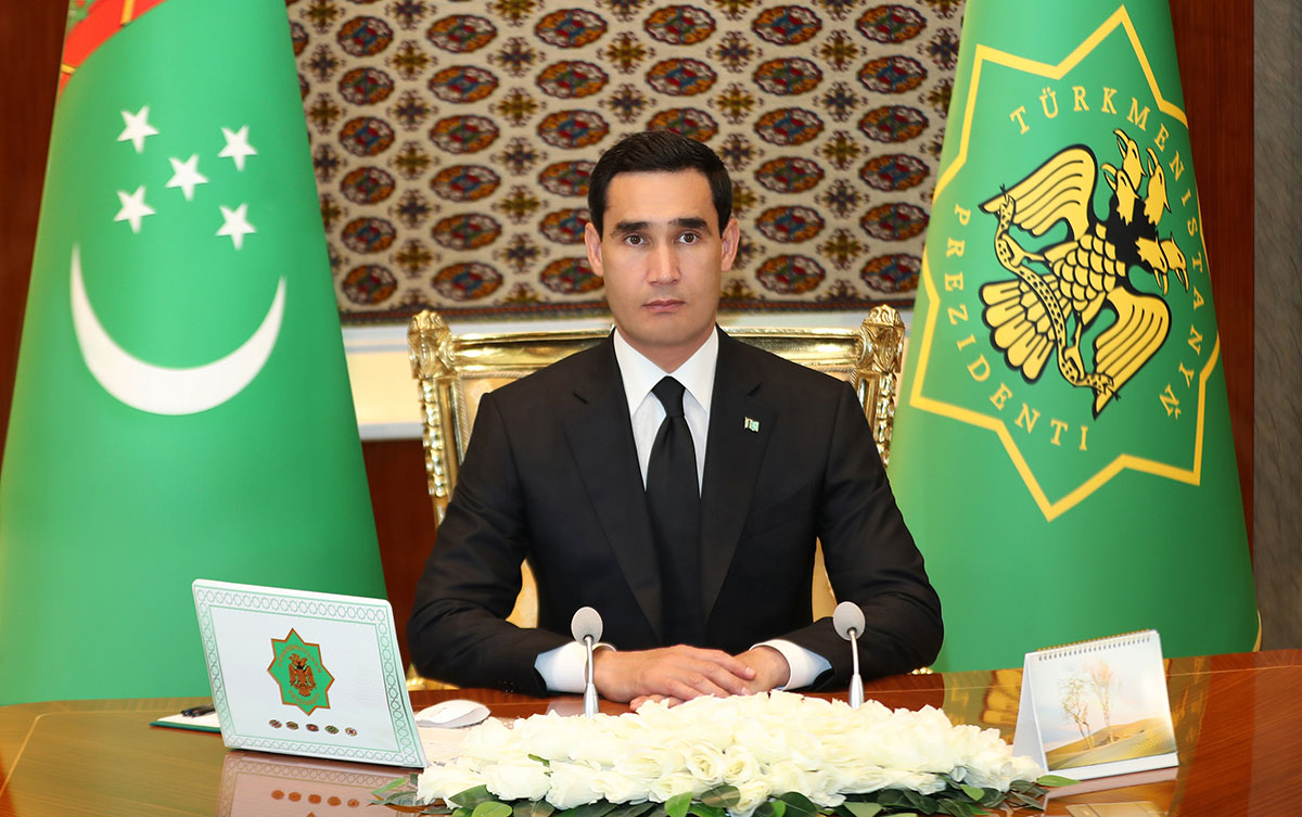 On-site meeting of the Cabinet of Ministers of Turkmenistan