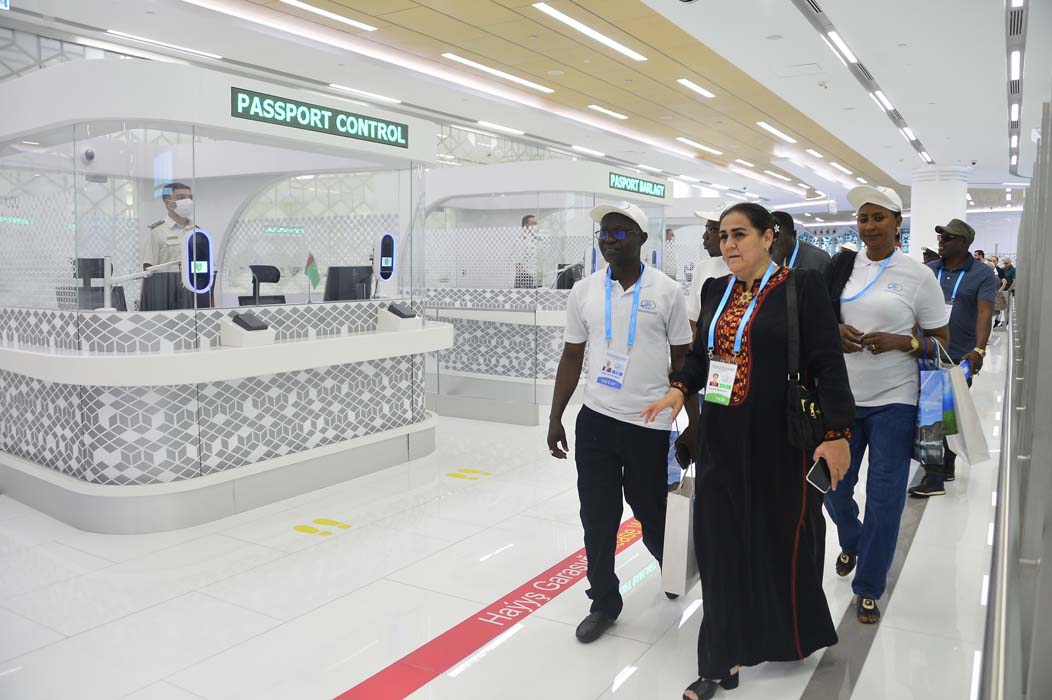 The events of the International Industry Conference started in the Turkmen seaside