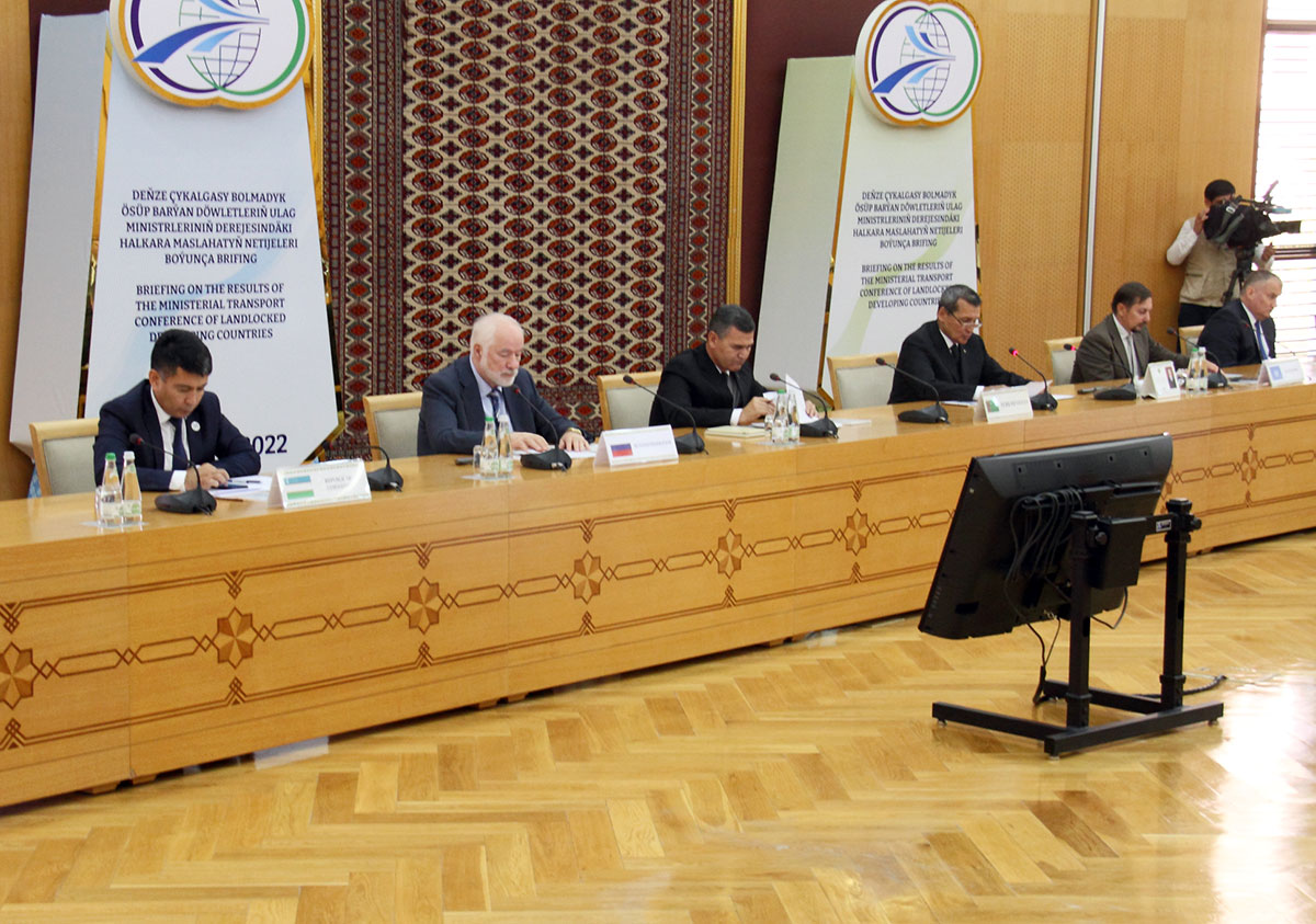 Туркменистан приступает к реализации глобальных транспортных инициатив