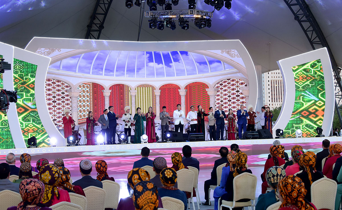 В столице состоялся финальный тур конкурса «Ýaňlan, Diýarym!»