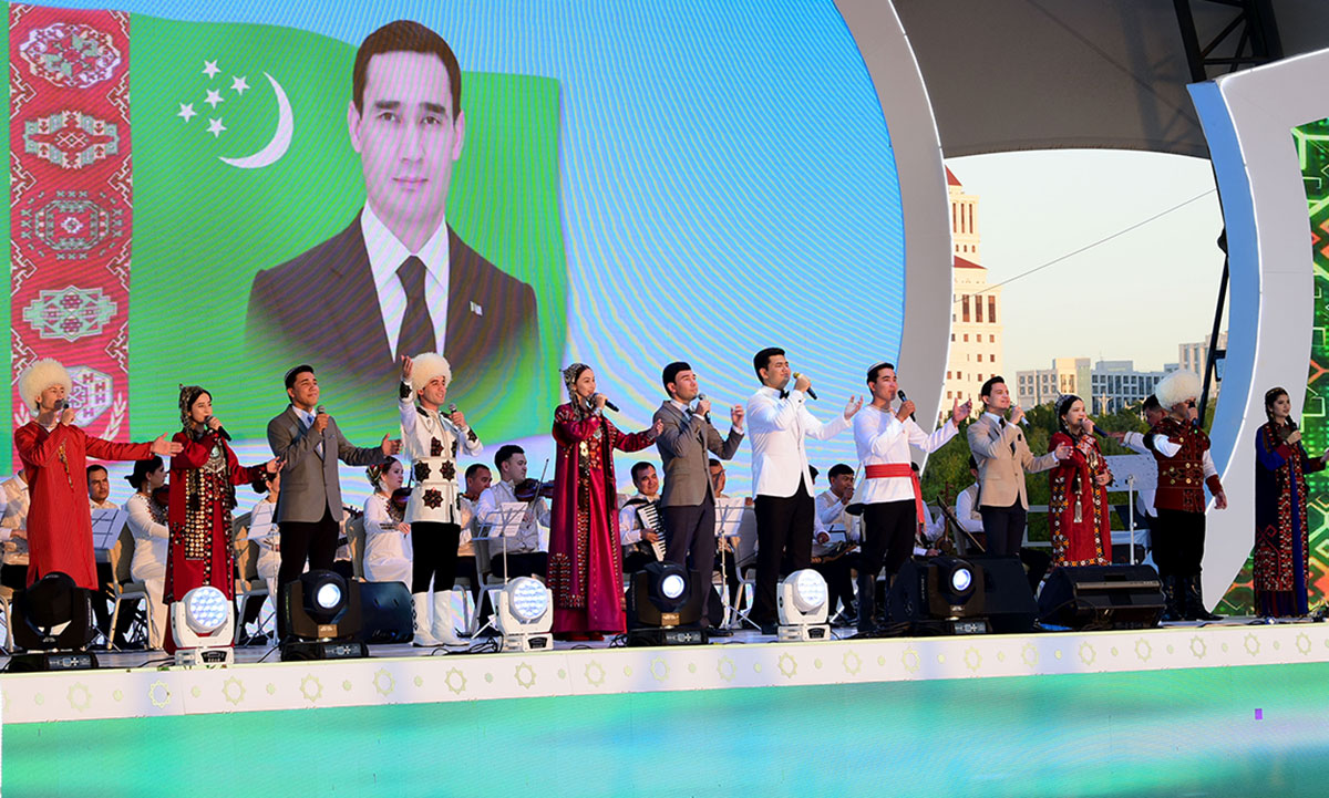 В столице состоялся финальный тур конкурса «Ýaňlan, Diýarym!»