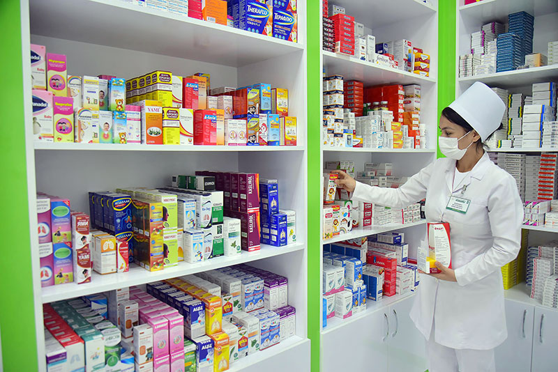 Ýurdumyzyň welaýatlarynda dermanhana pudagy kämilleşdirilýär