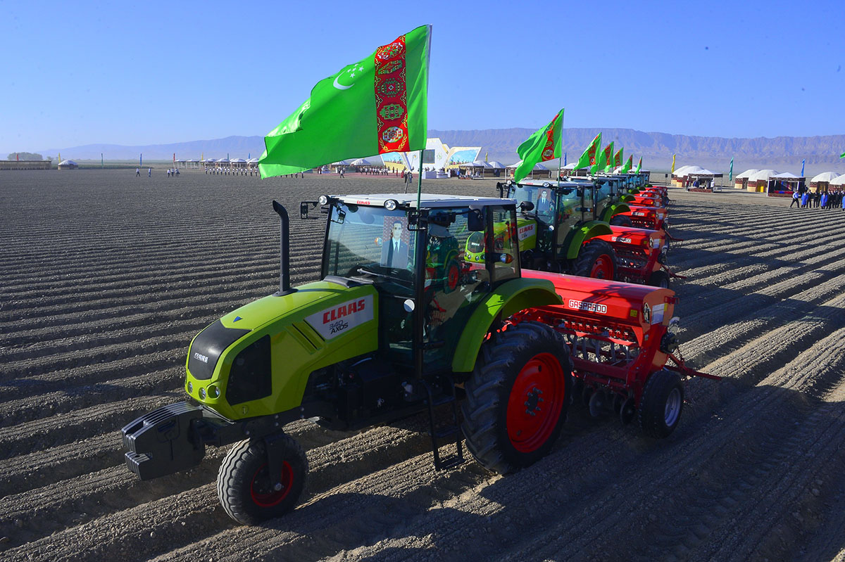 Sowing of winter wheat started in Turkmenistan
