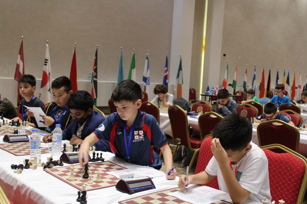 Another day at the World Championship in Batumi ended triumphantly for young Turkmen chess players