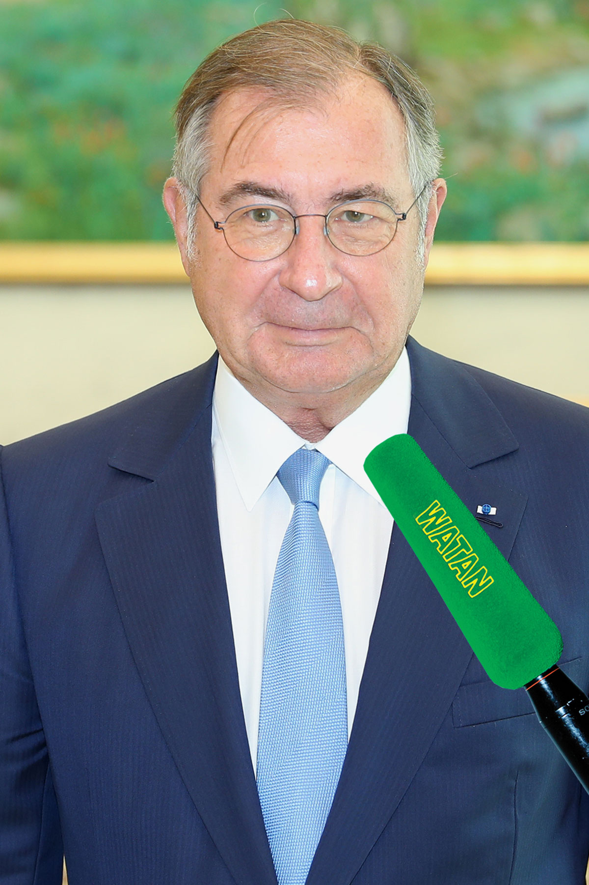 Türkmenistanyň Prezidenti “Bouygues” kompaniýasynyň ýolbaşçysyny kabul etdi