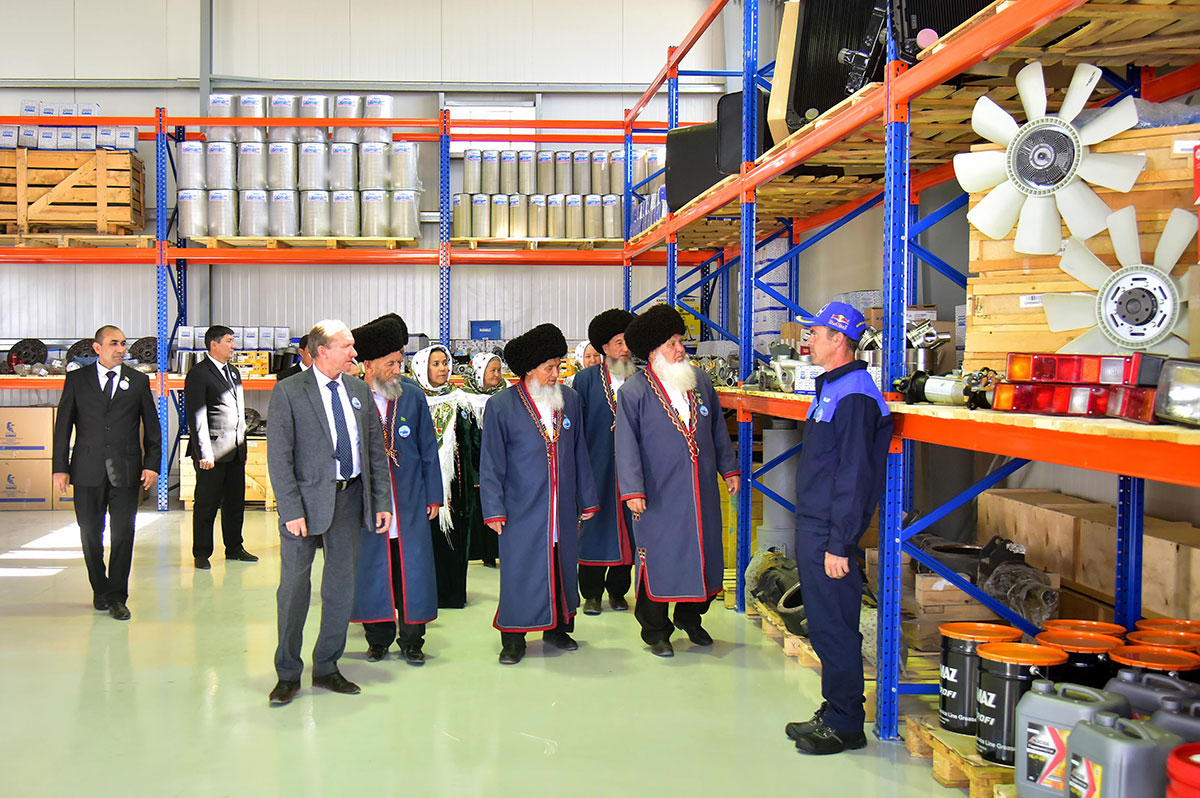 New KAMAZ service centers are the result of Turkmen-Russian business partnership