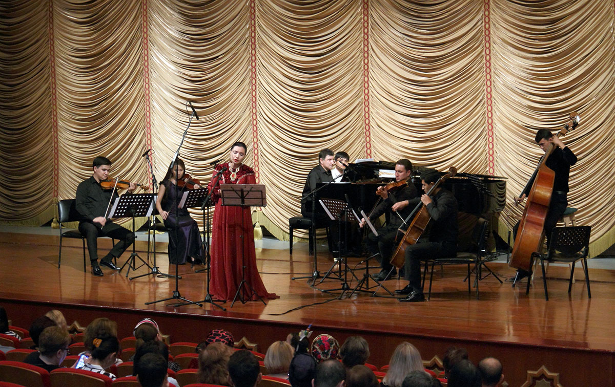 Musicians of the Camerata group and the premiere of "Mosaic of Emotions"